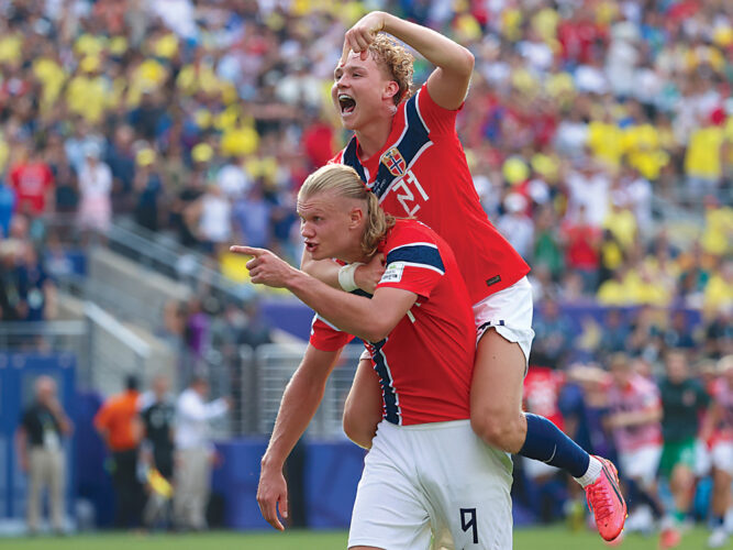 Erling Haaland lifts Norway over Brazil in World Cup